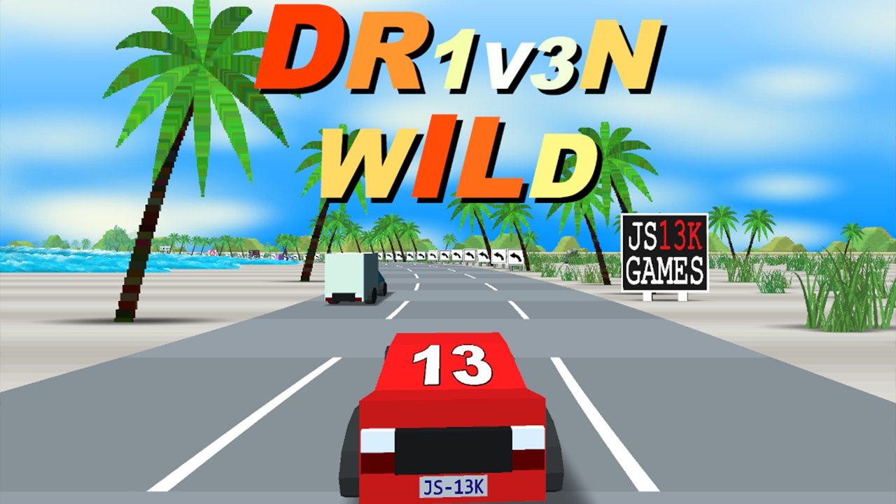 A promotional image for Drivin' Wild