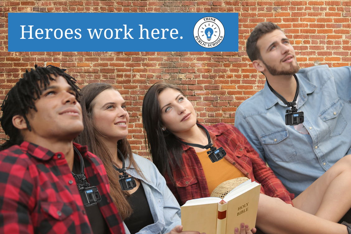 A  promotional image for Think Public Schools