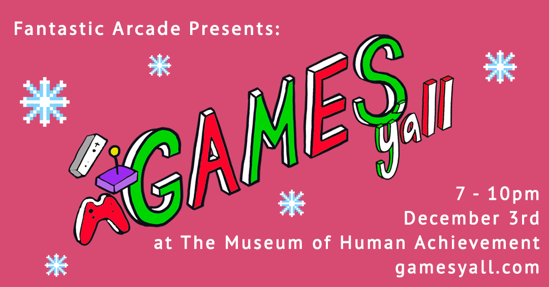 Games Y'all presents our December Meetup'