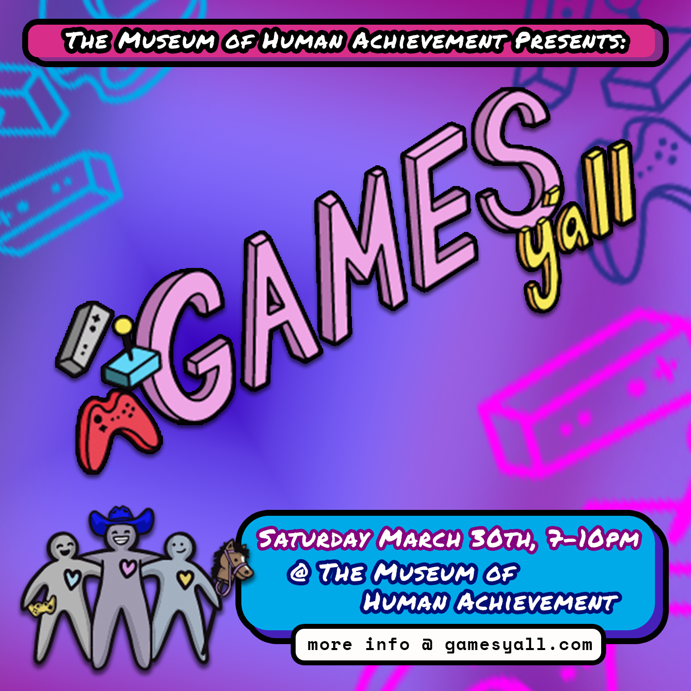 A link to March 2024 Games Y'all'